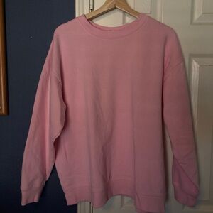 Pink Crewneck Sweatshirt